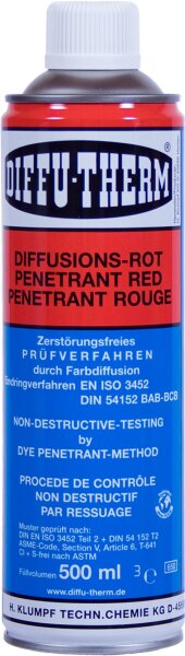 Diffu-Therm Penetrant Diffusions-Rot BDR-L
