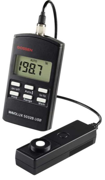 Illuminance meter MAVOLUX 5032 B USB