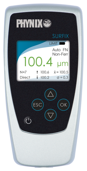 coating thickness measurement Surfix SX