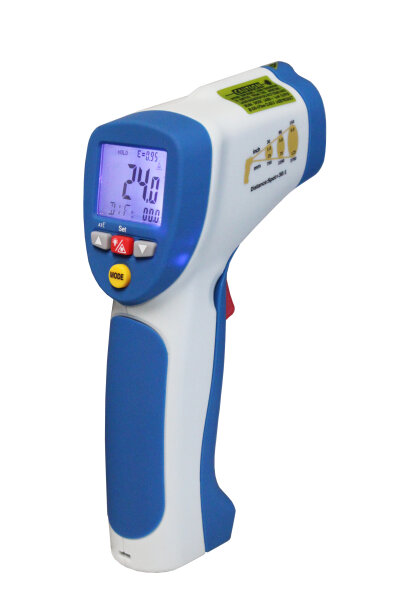 IR-Thermometer ~ -50 … +850°C ~ 30:1 ~ mit Typ-K Messeingang