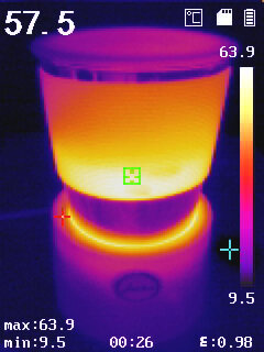 Wärmebildkamera ~ 160 x120 px. -20°C … 550°C ~ IP54 mit USB & Analysesoftware