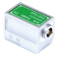 Ultrasonic angle probe 6x6 70&deg;