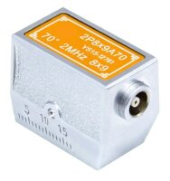 Ultraschall-Winkelpr&uuml;fkopf 8x9 2 MHz-45&deg;