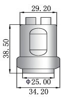 SE Pr&uuml;fkopf 20/2 2,5 MHz-15 mm