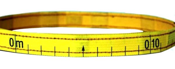 WILNOS X-ray tape measure, 2.0 m length, 5 cm graduation -