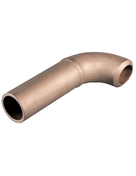 L/R 90° Elbow to Pipe, 2¡ Sch160 pipe x 6¡ to long radius 90°