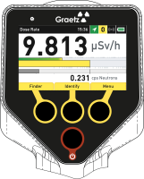 Hocheffizienter Radionuklid-Identifizierer GRAETZ RadXplore-ident